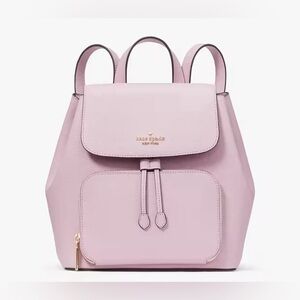 Kate Spade Kristi Medium Leather Flap Backpack